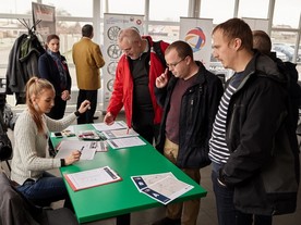 Seznamovací jízdy ankety Auto roku 2017, Výstaviště v Lysé nad Labem  