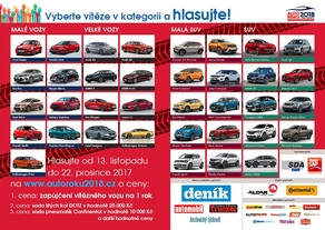 Auto roku 2018 v České republice