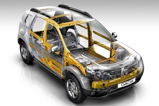 AutoBest 2011 - 1. Dacia Duster - nosná struktura