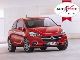 Opel Corsa E - vítěz AutoBEST 2015