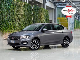 Fiat Tipo získal titul AutoBest 2016