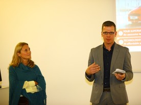 Oksana Polovaya a Stefan Menzinger představují FordFiesta