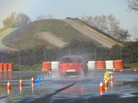 Tesovací jízdy na okruhu Vairano