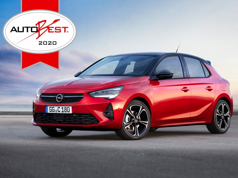 Opel Corsa vítězem AutoBest 2020 - Best Buy Auto of Europe