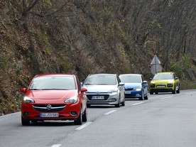Zkušební jízdy po srbských silnicích 