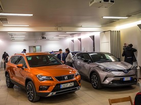 Seat Ateca a Toyota C-HR