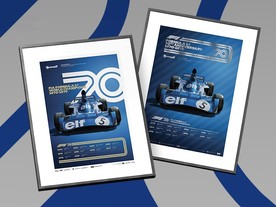 Automobilist 70. jubileum F1 -  70. léta Tyrrell-Ford 006