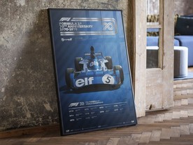 Automobilist 70. jubileum F1 -  70. léta Tyrrell-Ford 006