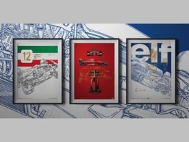 Automobilist - díla legendárního ilustrátora formule 1 Giorgia Pioly