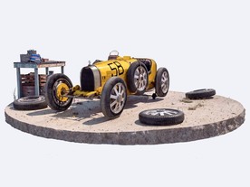 Automobilist - Bugatti T35B, Targa Florio 1928