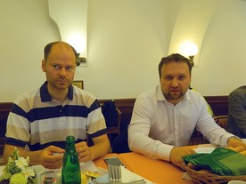 Radek Špicar a Marian Jurečka