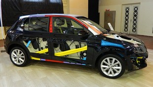 Autoshow Praha 2015: Škoda Fabia v řezu