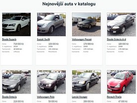 Autotým - Katalog kontrolovaných vozů v online 