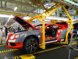 Bentley Motors Crewe - výroba modelu Continental