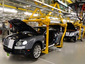 Bentley Motors Crewe - výroba modelu Continental