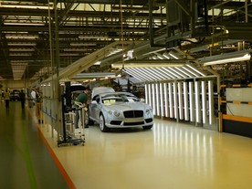 Bentley Motors Crewe - výroba modelu Continental