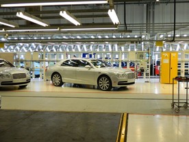 Bentley Motors Crewe - výroba modelu Mulsane