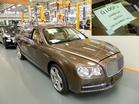 Bentley Motors Crewe - výroba modelu Mulsane