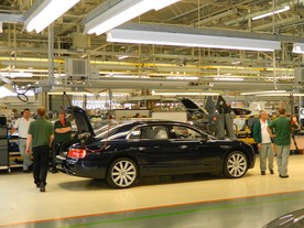 Bentley Motors Crewe - výroba modelu Mulsane