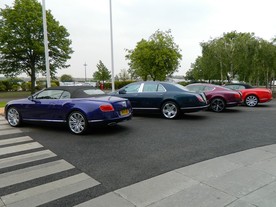 Bentley Continental GTC V8, Mulsanne, Continental GT Speed a Continental GTC