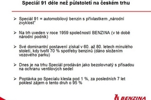 Speciál 91 na českém trhu