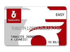 Benzina Tank Karta Easy 