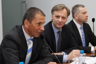 Martin Durčák, Pawel Kania a Piotr Chełmiński