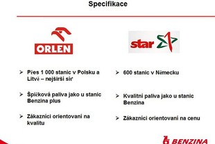 Test sítí Orlen a Star