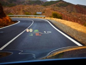 BMW řady 5 - Head up display