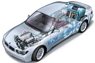 BMW 745h z roku 2002