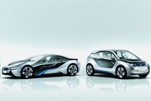 BMW i8 a i3