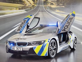 BMW i8 ve službách Policie ČR
