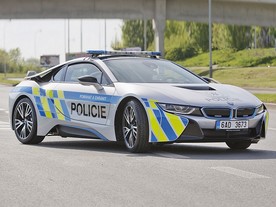 BMW i8 ve službách Policie ČR