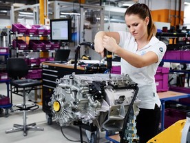 Výroba elektrického pohonu BMW eDrive v Dingolfingu