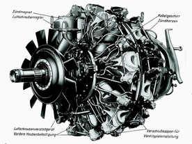 Letrecký motor BMW 801 1940