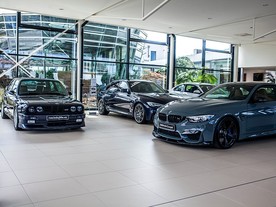 BMW M showroom společnosti Renocar v Brně