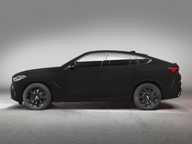 BMW X6 Vantablack
