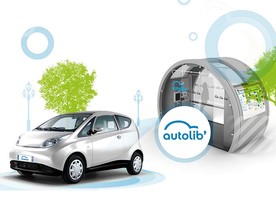 Projekt Autolib s vozy Bolloré Bluecar