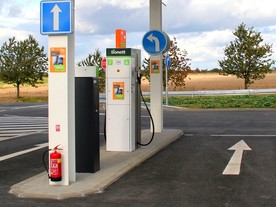 CNG stanice Bonett - Praha - letiště