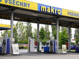 CNG plnicí stanice Bonett Makro v Čestlicích