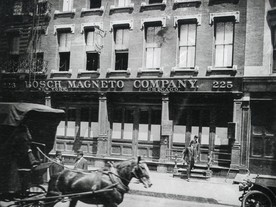 Prodejna Bosch, New York, 1906