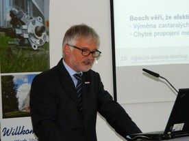 Klaus Huttelmaier, reprezentant Bosch Group v České republice 