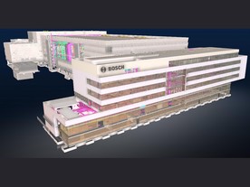 Nová továrna Bosch na čipy v Drážďanech - 3D objekt