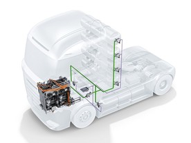 Bosch - regulator tlaku a ventil vodíkové nádrže