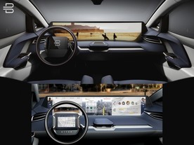 Byton Concept CES 2018 - Shared Experience Display
