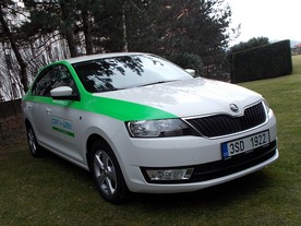 Škoda Rapid ve službách Car4Way
