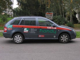 Jeden z vozů projektu Škoda Handy