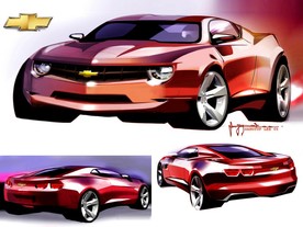 Chevrolet Camaro - design konceptu z roku 2006