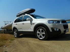 Chevrolet Captiva je vhodným vozem k tažení přívěsů