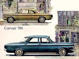Chevrolet Corvair 700 4-Door Sedan a Club Coupe 1962